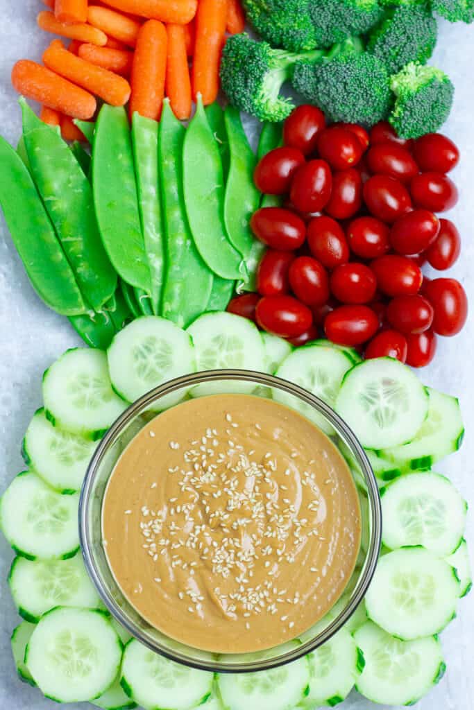 sesame ginger peanut sauce