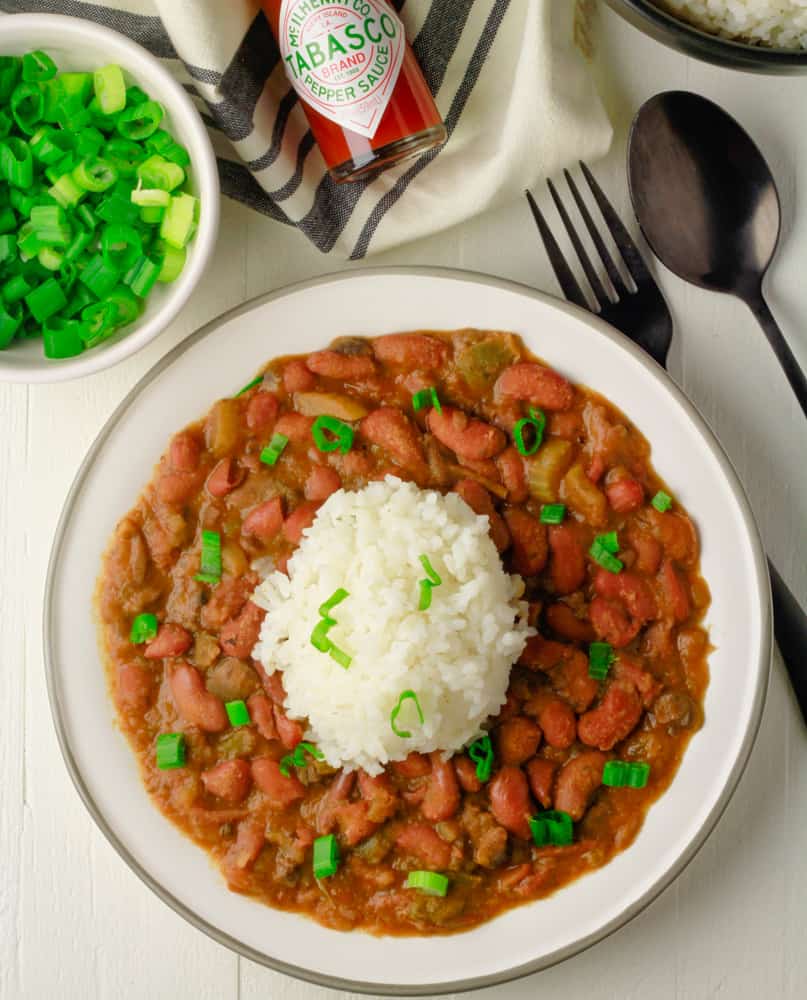 Vegetarian red deals beans and rice