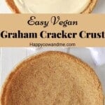 Easy Vegan Graham Cracker Crust