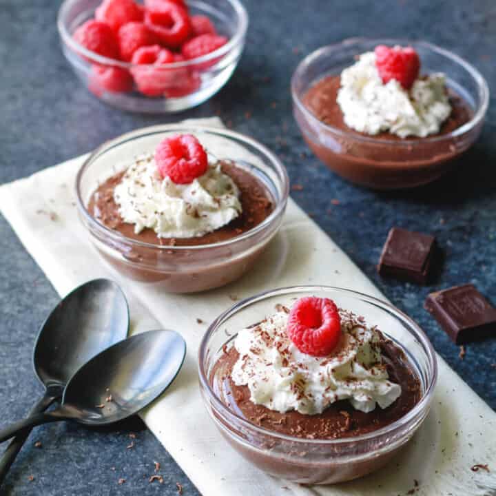 Skinny Vegan Chocolate Pudding - Dessert Done Light | Desserts for your ...