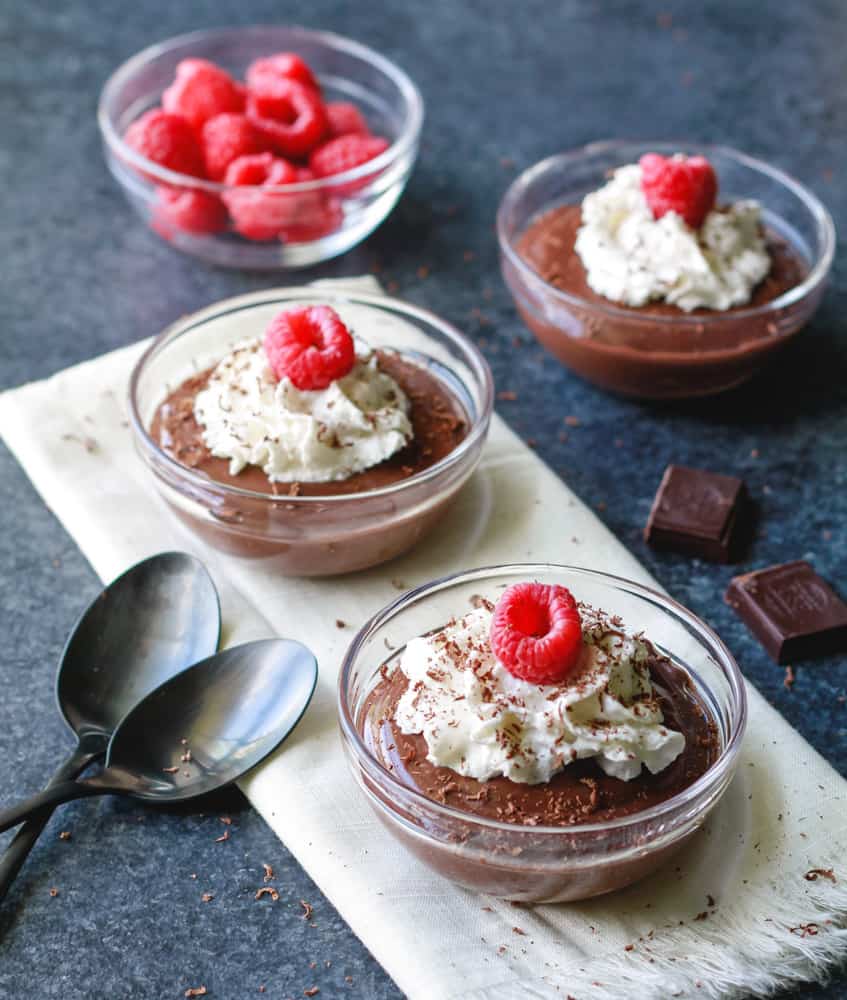 Skinny Vegan Chocolate Pudding