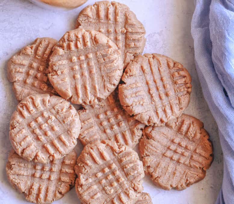 Gluten-Free Peanut Butter Protein Cookies