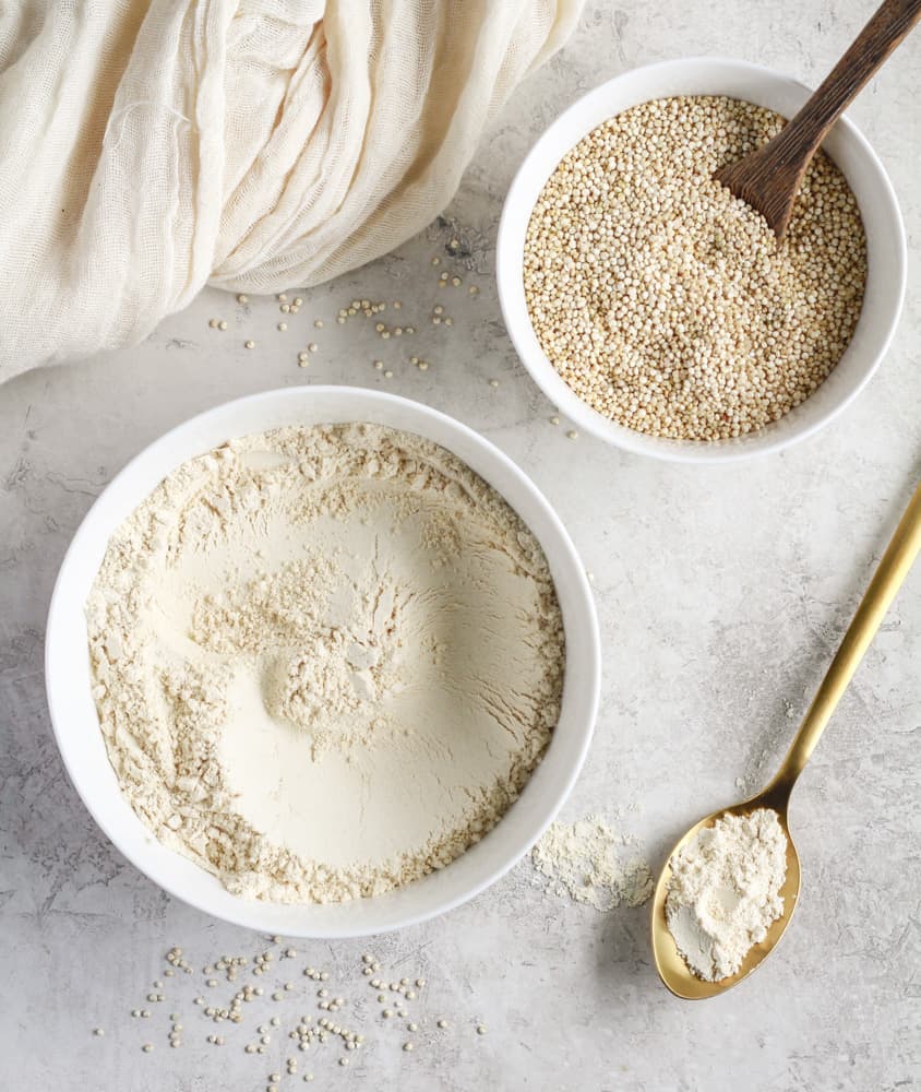 how to make quinoa flour