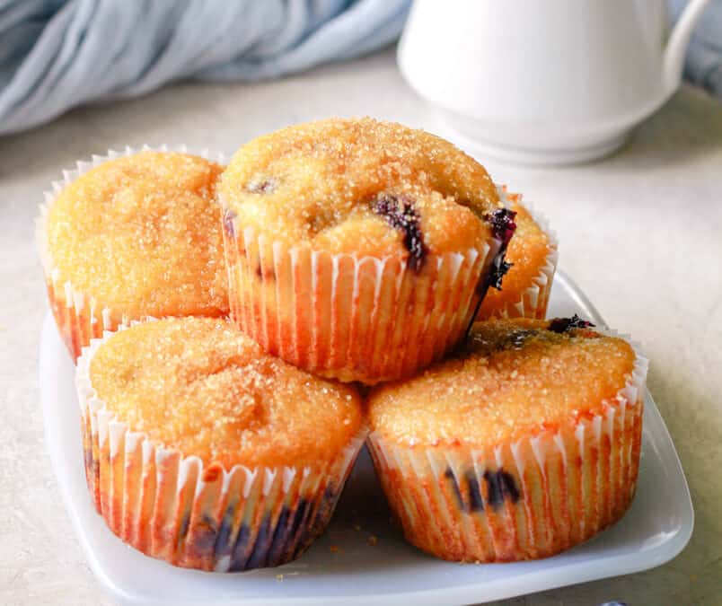 Collagen Blueberry Muffins