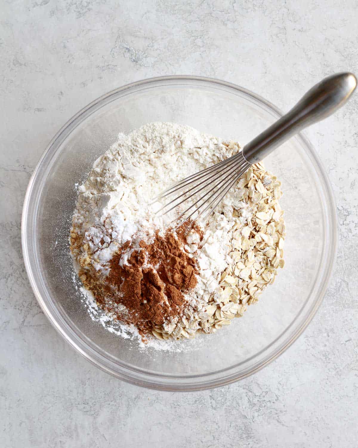 oats, flour, and spices