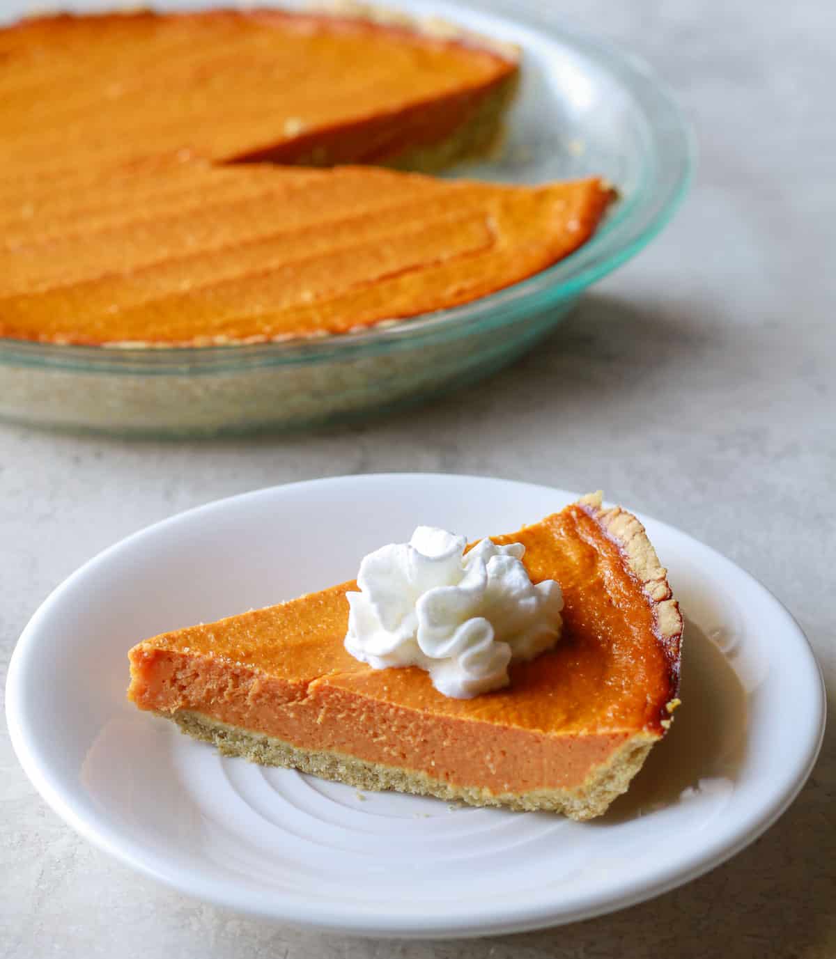 a slice of pumpkin pie for dogs