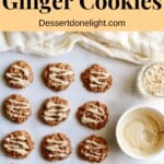 Oatmeal Ginger Cookies