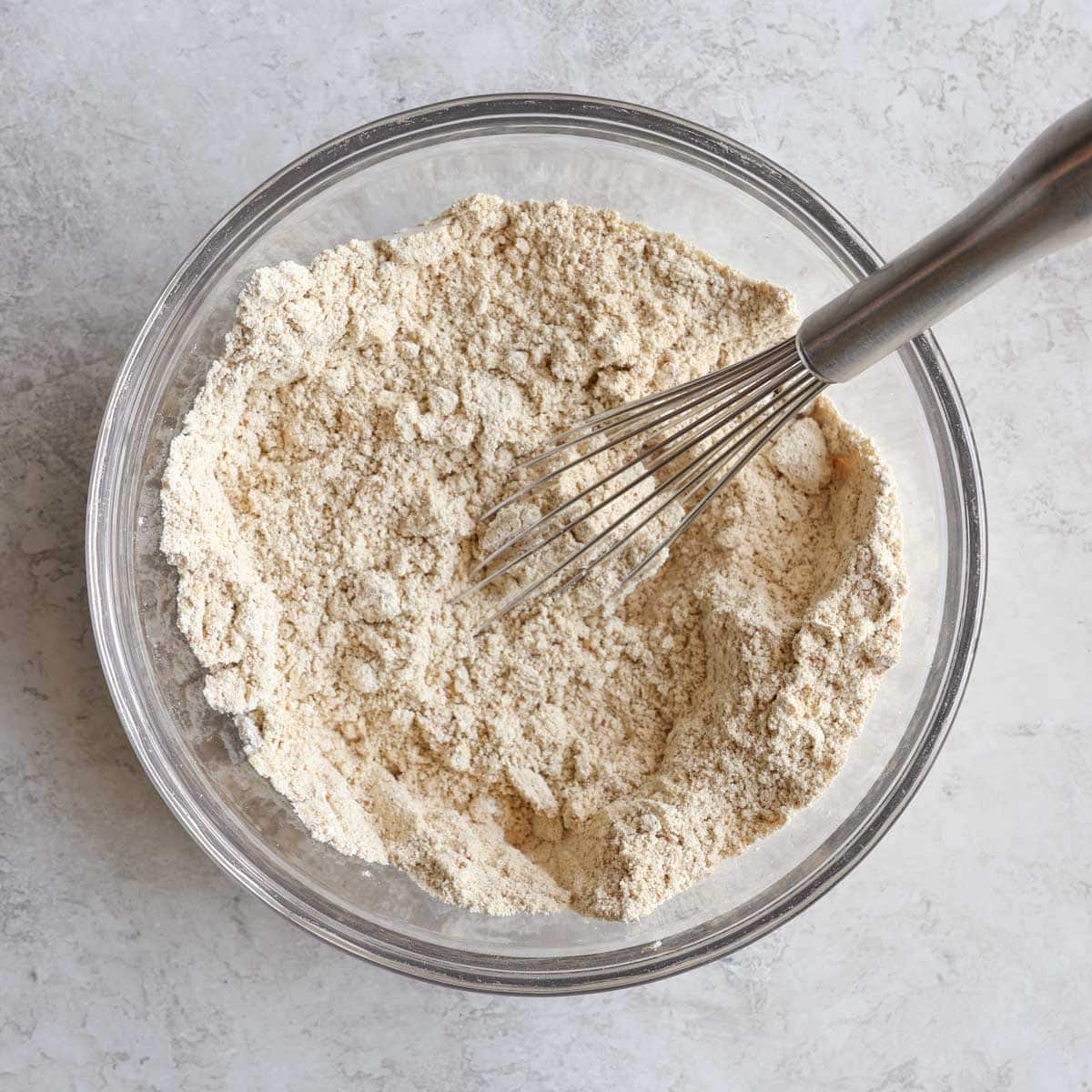 oat flour and protein powder