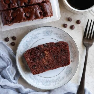Chocolate protein banana bread