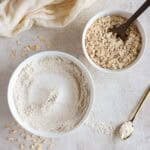 homemade oat flour