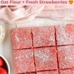 strawberry protein bars